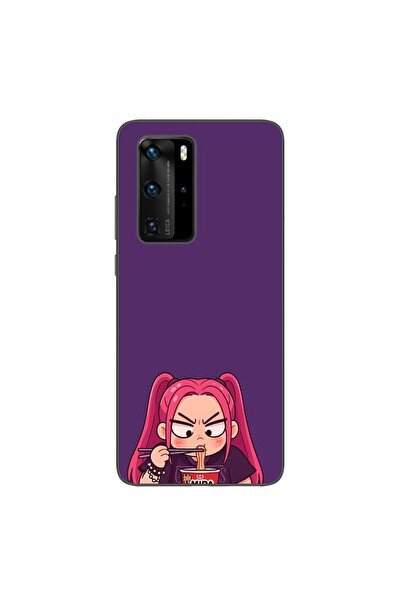 OEM Husa compatibila cu Huawei P40 Pro Silicon Gel Tpu Model KPop Demon Hunte...