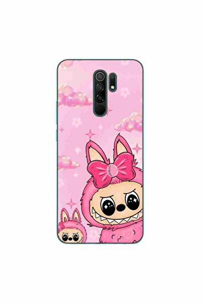 OEM Husa compatibila cu Xiaomi Redmi 9 Silicon Gel Tpu Model Labubu Pink Fantasy