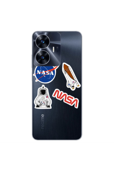 Other Realme Note 50 Nasa Transparent Silicone TPU Θήκη