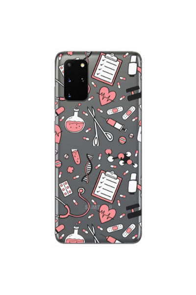 Other Samsung S20 Plus Laboratory Transparent Silicone TPU Θήκη
