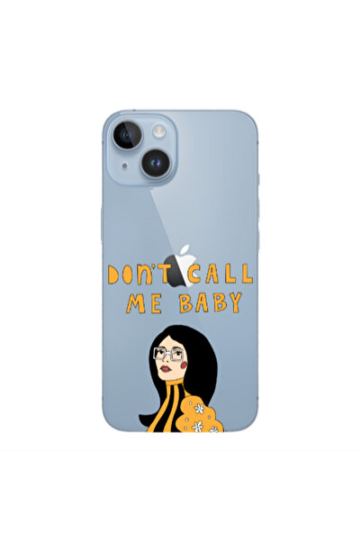 Other Apple iPhone 14 Call me baby Transparent Silicone TPU Θήκη