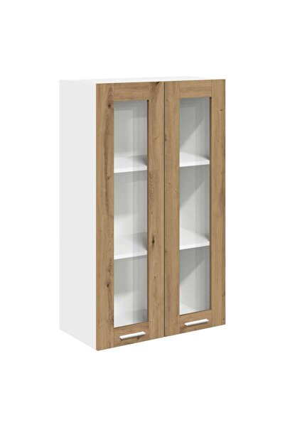 vidaxl Dulap suspendat Stejar Artizanal 60 x 31 x 100 cm Lemn compozit