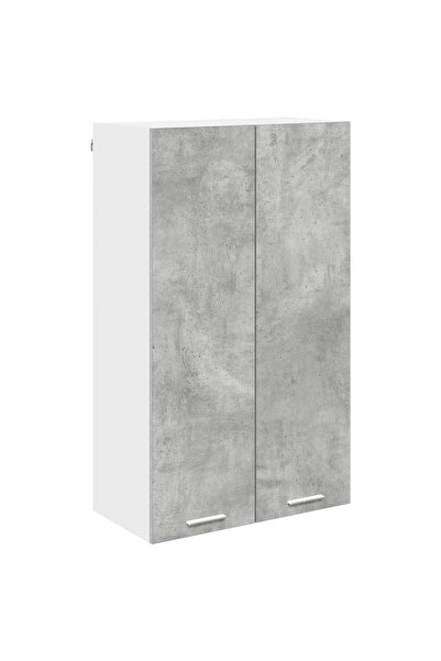 vidaxl Wall cabinet Concrete grey 60 x 31 x 100 cm Composite wood