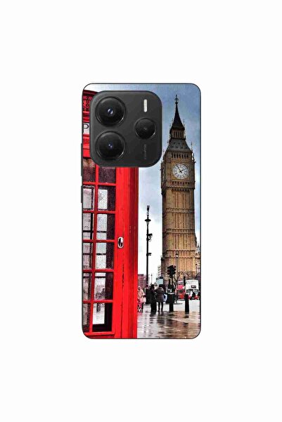 OEM Husa compatibila cu Xiaomi Redmi Note 14 5G Silicon Gel Tpu Model London