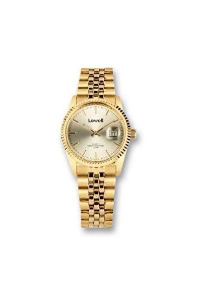 loweel Ρολόι Γυναικείο Κίτρινο Stainless Steel Bracelet Lowell κωδ PL4600-66