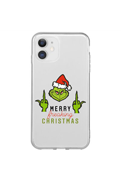 Other Apple iPhone 12 Mini Merry Christmas44 Transparent Silicone TPU Θήκη