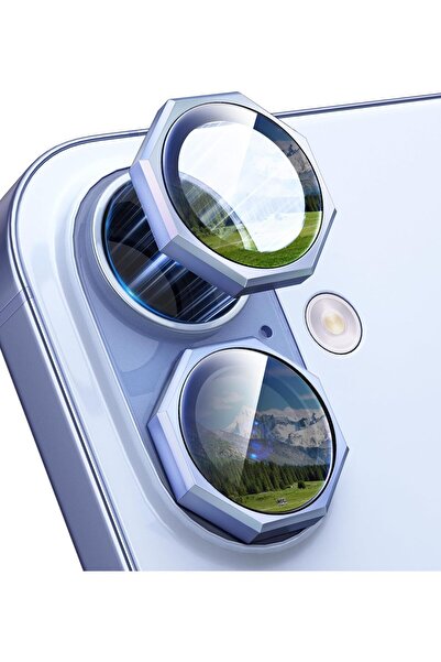 EDELFU iPhone 17 - Octagon Camera Protection Lens Protector Tempered Glass (2...
