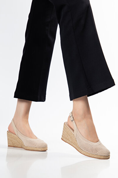 Elile Shoes Triko Espadril 33-34 'ten 42-43-44-45 'e Kadar Kadın Sandalet