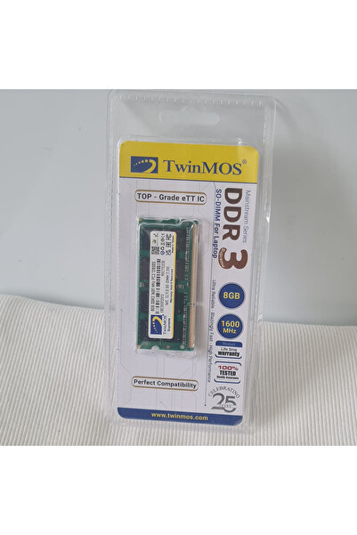 8GB 1600MHz DDR3 SO-DIMM Ram 1.5V (MDD38GB1600N)