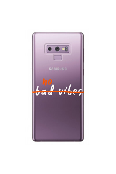 Other Samsung Note 9 No bad vibes 2 Transparent Silicone TPU Θήκη