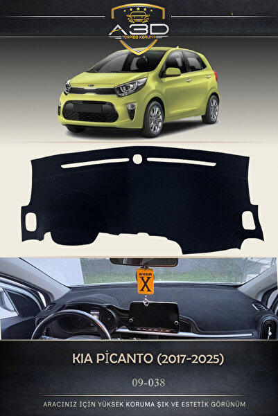 A3D TORPİDO KORUMA Kia Picanto (2017-2025) Dashboard Protection Protective Co...