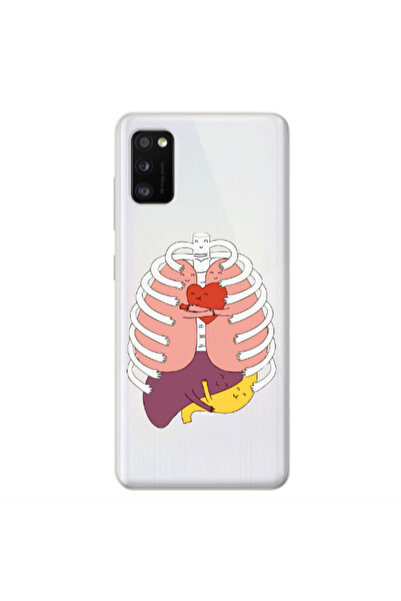 Other Samsung A41 Anatomy Transparent Silicone TPU Θήκη