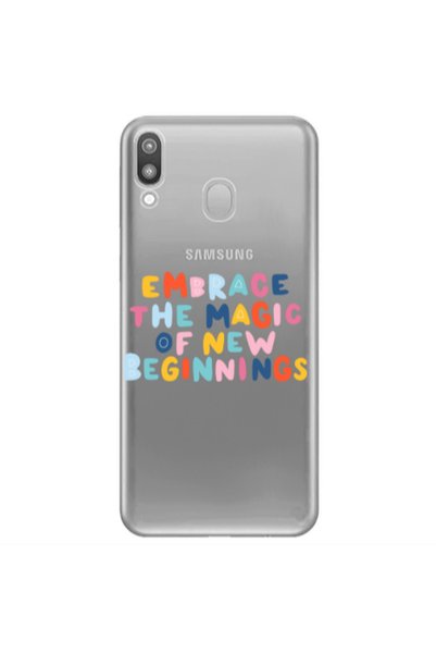 Other Samsung M20 Embrace Transparent Silicone TPU Θήκη