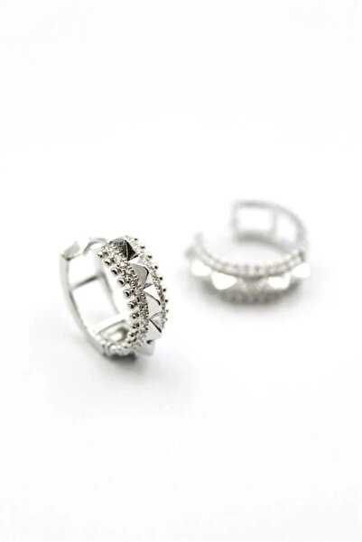 Marsilyan Nvdn- Ieg - Hoop Earrings - Silver Iegrs-Nvdn1