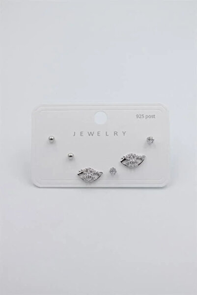 Marsilyan Nvdn- Ieg - Multiple Set Earrings - Silver Iegrs-Nvdn1