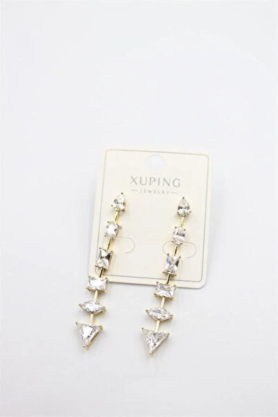 Marsilyan Nvdn- Ieg - Stone Earrings - Gold Iegrs-Nvdn1