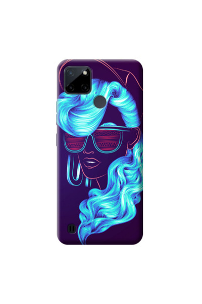 Other Realme C25Y Hatted style Transparent Silicone TPU Θήκη