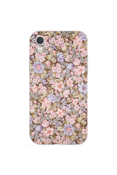 Other Apple iPhone Xr Blue Roses Transparent Silicone TPU Θήκη