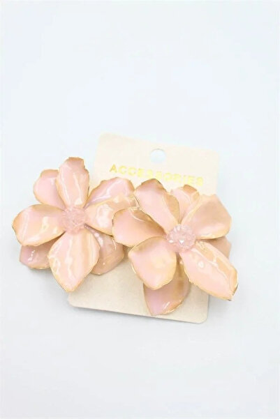 Marsilyan Nvdn- Ieg - Flower Earrings - Pink Iegrs-Nvdn1