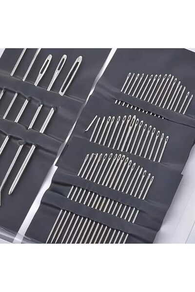 Yıldızan Terra Organik 55 Piece Sewing Needle Set Quilt Etamin Cross Stitch N...