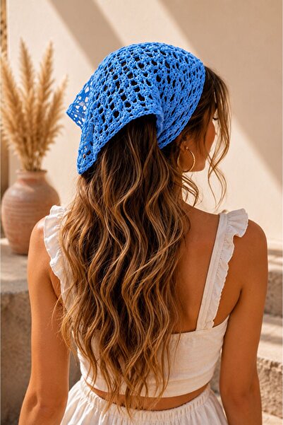 Cherry Butik Hand Knitted Hair Bandana
