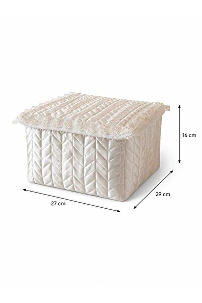 ELFİNA HOME Premium Dowery Box with Gooseberry Pattern Mini Hurcu