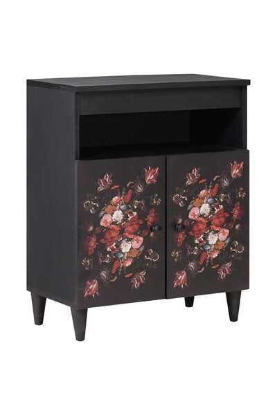 vidaxl Dulapuri de depozitare cu ușă Multicolour 60 x 33,5 x 75 cm