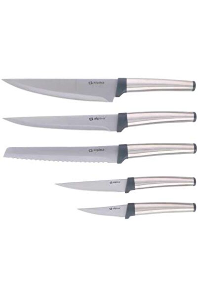 Alpina Set 5 Cutite Bucatarie Alpina, Dimensiuni Diferite