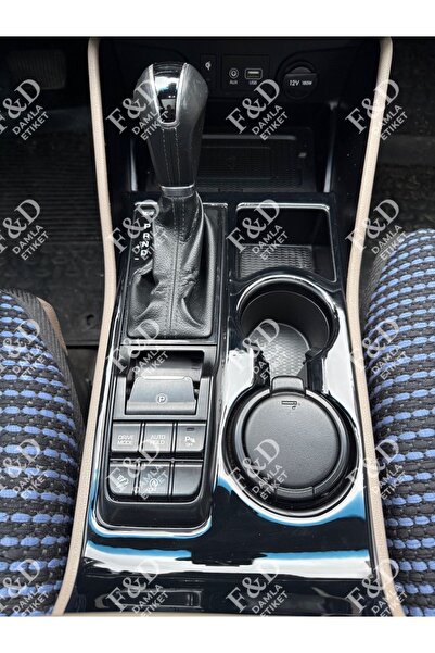 FD Damla Etiket Hyundai Tucson Full Set Piano Black Parlak Siyah Maun Kaplama