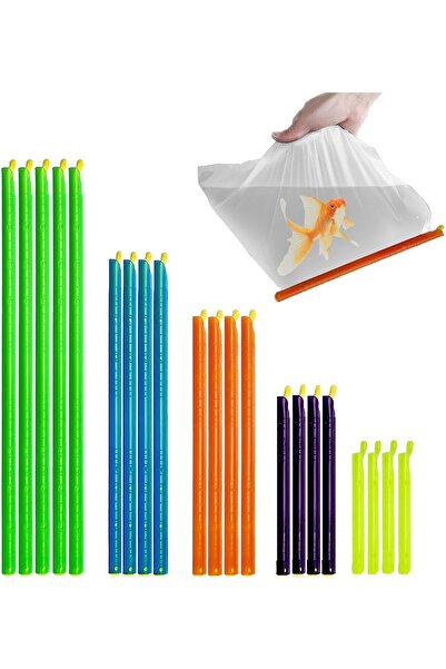 Arabest 20-Piece Food Clips,Durable Reusable Bag Sealer Clips,Airtight Plasti...