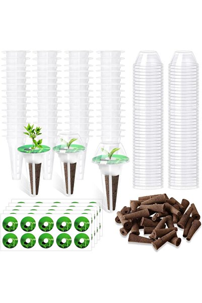 Arabest 30-Piece Grow Sponges,Replacement Root Growth Seed Pods,Hydroponic Sy...
