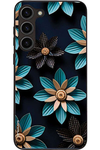 Other Θήκη Sonique Σειράς 3D Λουλουδιών για Samsung Galaxy S23 Plus Ανοιχτό Μπλε