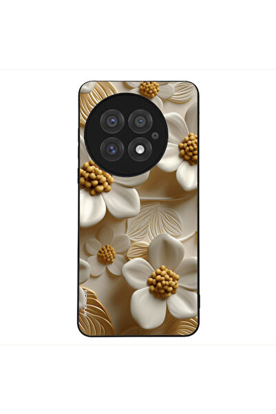 Other Θήκη Sonique Σειράς 3D Λουλουδιών για OnePlus 13 5G Λευκή