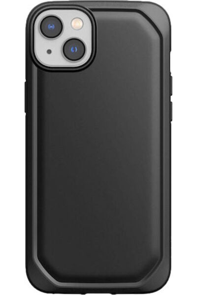 Raptic Λεπτή Πίσω Θήκη Πλαστική / Σιλικόνης Μαύρη (iPhone 14 Plus)