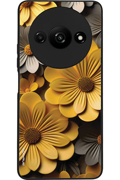 Other Θήκη Sonique Σειράς 3D Λουλουδιών για Xiaomi Redmi A3 Redmi A3x Κίτρινο