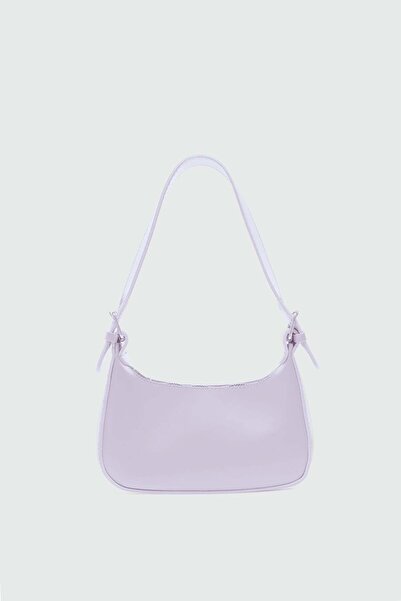 Shule Bags Muse Oval Baget Çanta Pudra Pembe