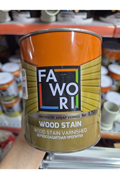 Fawori Wood Stain Vernikli Ahşap Koruyucu 0,75 L Kiraz