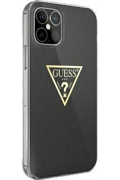 Guess Πίσω Κάλυμμα Πρόσοψης Πλαστικό Μαύρο (iPhone 12 mini) Κωδικός: GUHCP12S...