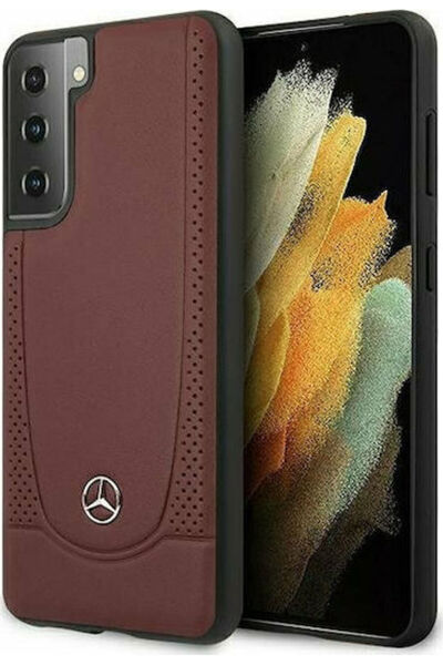 Mercedes Benz Mercedes-Benz Urban Δερμάτινη Κόκκινη Θήκη Πλάτης (Galaxy S21+)...