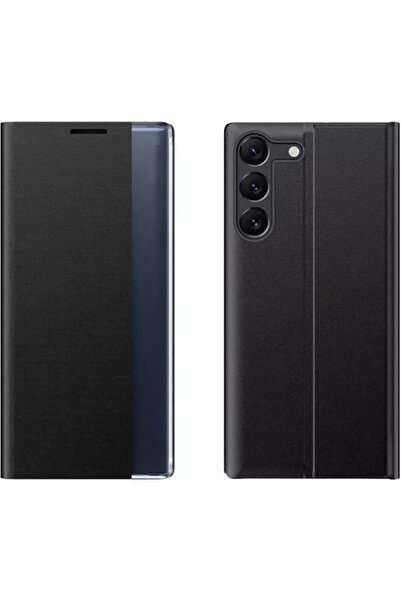 Hurtel Θήκη Βιβλίο Πλαστική / Σιλικόνης Μαύρη (Xiaomi POCO C65, Redmi 13C)