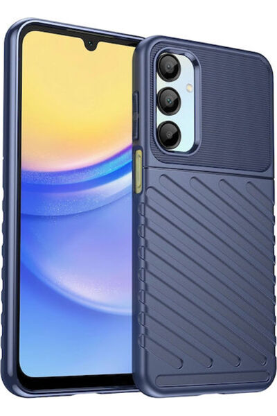 Hurtel Πίσω Κάλυμμα Σιλικόνης Μπλε (Samsung Galaxy A26, Thunder Case)