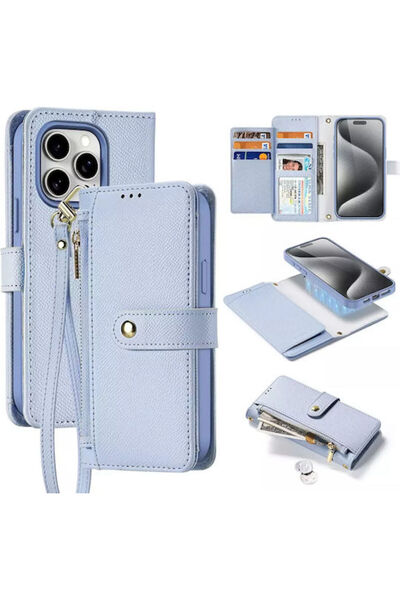 Dux Ducis Lawa Πίσω Κάλυμμα Δερμάτινο Μπλε (iPhone 15 Pro) Κωδικός: 191044