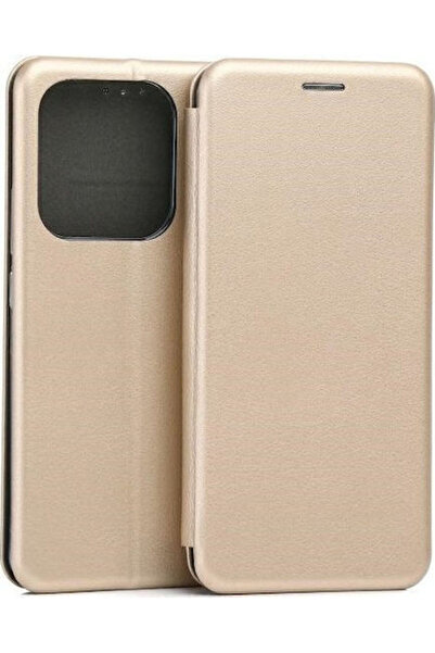 Beline Μαγνητική Θήκη Βιβλίο Χρυσή (Redmi Note 14 5G)
