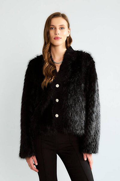 Robin D99761 Women's Fur Coat