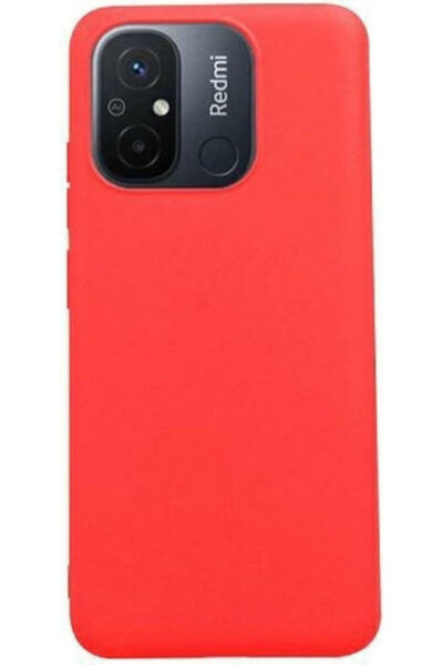 Beline Πίσω Κάλυμμα Σιλικόνης Κόκκινο (Xiaomi 12C)