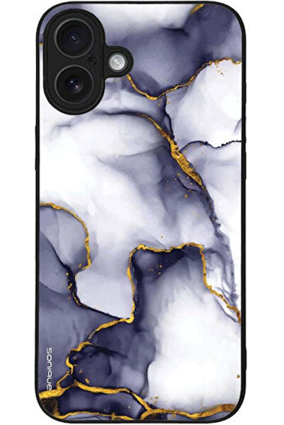 Other Θήκη Σειράς Sonique Marble για Apple iPhone 16 Plus Μωβ Γκρι