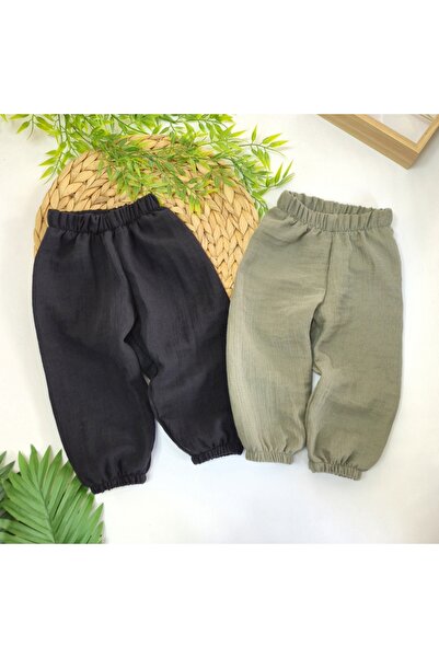 FLOWER BABY Muslin Baby Children's Pants