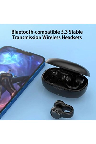 Yallabena Wireless Bluetooth Ear Clip Bone Conduction Headphones