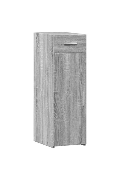 vidaxl Dulap, gri sonoma, 30x42,5x93 cm, lemn prelucrat