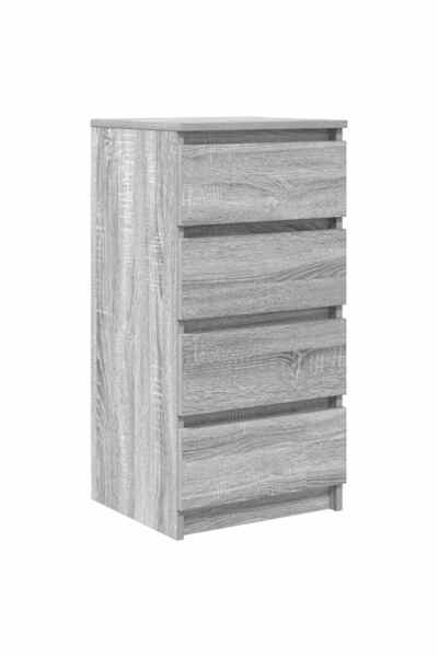 vidaxl Bufetă gri Sonoma 37,5x35x76 cm Lemn prelucrat